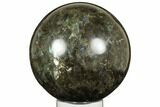 6.5" Flashy, Polished Labradorite Sphere - Madagascar - #194933-2